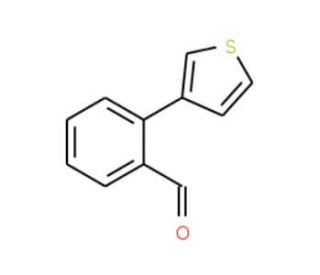 2-(Thien-3-yl)benzaldehyde (CAS 99902-03-1) - chemical structure image