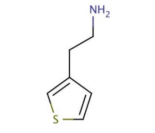 2-thien-3-ylethanamine (CAS 59311-67-0) - chemical structure image