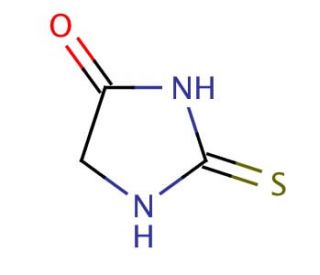 2-Thiohydantoin (CAS 503-87-7) - chemical structure image