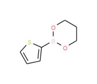 2-(Thiophen-2-yl)-1,3,2-dioxaborinane (CAS 197024-83-2) - chemical structure image
