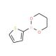 2-(Thiophen-2-yl)-1,3,2-dioxaborinane (CAS 197024-83-2) - chemical structure image