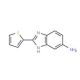 2-(thiophen-2-yl)-1H-1,3-benzodiazol-5-amine (CAS 51759-47-8) - chemical structure image