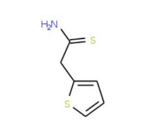 2-(thiophen-2-yl)ethanethioamide - chemical structure image