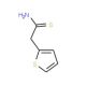 2-(thiophen-2-yl)ethanethioamide - chemical structure image