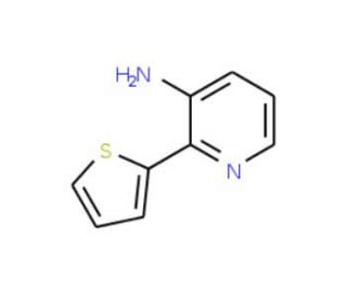 2-Thiophen-2-yl-pyridin-3-ylamine - chemical structure image