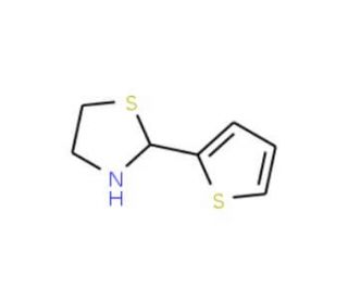 2-Thiophen-2-yl-thiazolidine - chemical structure image