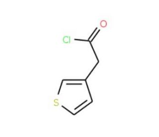 2-(thiophen-3-yl)acetyl chloride (CAS 13781-65-2) - chemical structure image