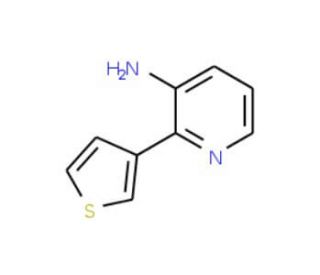 2-Thiophen-3-yl-pyridin-3-ylamine - chemical structure image