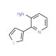 2-Thiophen-3-yl-pyridin-3-ylamine - chemical structure image