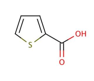 2-Thiophenecarboxylic acid (CAS 527-72-0) - chemical structure image