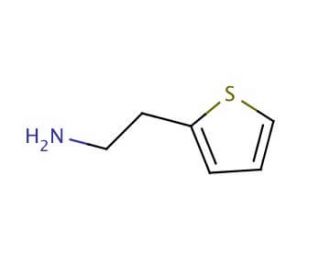 2-Thiopheneethylamine (CAS 30433-91-1) - chemical structure image