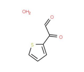 2-Thiopheneglyoxal hydrate (CAS 138380-43-5) - chemical structure image