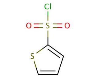2-Thiophenesulfonyl chloride (CAS 16629-19-9) - chemical structure image