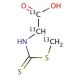 2-Thioxothiazolidine-4-carboxylic Acid-13C3 (CAS 1219334-17-4) - chemical structure image