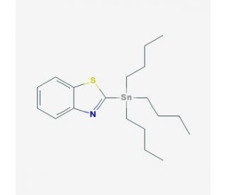 2-Tributylstannylbenzothiazole (CAS 105445-58-7) - chemical structure image