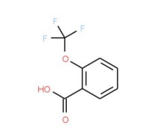 2-(Trifluoromethoxy)benzoic acid (CAS 1979-29-9) - chemical structure image