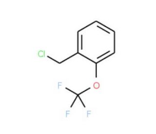 2-(Trifluoromethoxy)benzyl chloride (CAS 116827-40-8) - chemical structure image