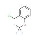 2-(Trifluoromethoxy)benzyl chloride (CAS 116827-40-8) - chemical structure image
