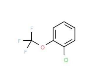 2-(Trifluoromethoxy)chlorobenzene (CAS 450-96-4) - chemical structure image