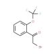 2-(Trifluoromethoxy)phenacyl bromide - chemical structure image