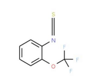 2-(Trifluoromethoxy)phenyl isothiocyanate (CAS 175205-33-1) - chemical structure image
