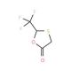 2-(trifluoromethyl)-1,3-oxathiolan-5-one - chemical structure image