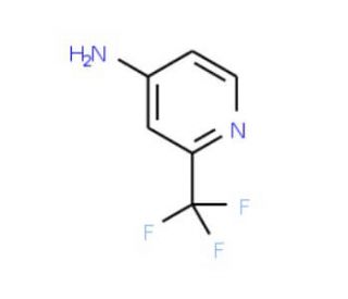 2-Trifluoromethyl-4-amino-pyridine (CAS 147149-98-2) - chemical structure image