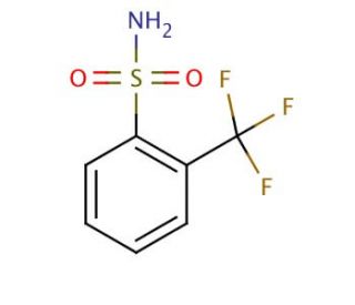 2-(Trifluoromethyl)benzenesulfonamide (CAS 1869-24-5) - chemical structure image