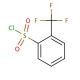 2-(Trifluoromethyl)benzenesulfonyl chloride (CAS 776-04-5) - chemical structure image