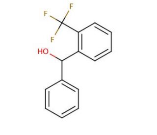 2-(Trifluoromethyl)benzhydrol (CAS 727-98-0) - chemical structure image