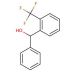 2-(Trifluoromethyl)benzhydrol (CAS 727-98-0) - chemical structure image
