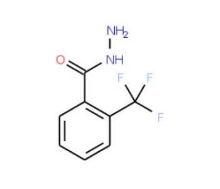 2-(Trifluoromethyl)benzoic acid hydrazide (CAS 344-95-6) - chemical structure image
