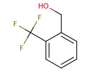 2-(Trifluoromethyl)benzyl alcohol (CAS 346-06-5) - chemical structure image