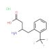 2-Trifluoromethyl-D-beta-homophenylalanine hydrochloride (CAS 269396-76-1) - chemical structure image