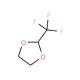 2-(Trifluoromethyl)dioxolane (CAS 2344-09-4) - chemical structure image