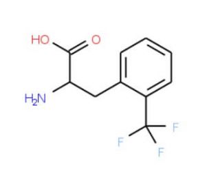2-(Trifluoromethyl)-DL-phenylalanine (CAS 3832-73-3) - chemical structure image