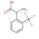 2-(Trifluoromethyl)-DL-phenylglycine (CAS 240490-00-0) - chemical structure image