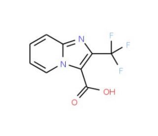 2-(Trifluoromethyl)imidazo[1,2-a]pyridine-3-carboxylic acid - chemical structure image