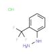 2-(Trifluoromethyl)phenylhydrazine hydrochloride (CAS 3107-34-4) - chemical structure image