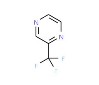 2-(Trifluoromethyl)pyrazine (CAS 61655-67-2) - chemical structure image