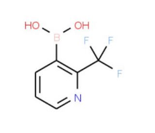 2-(Trifluoromethyl)pyridine-3-boronic acid (CAS 947533-39-3) - chemical structure image