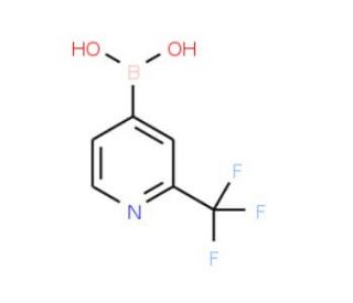 2-(Trifluoromethyl)pyridine-4-boronic acid (CAS 1093407-58-9) - chemical structure image