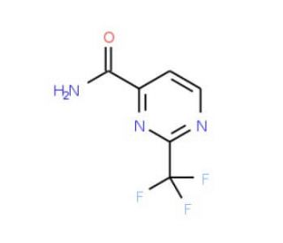 2-(Trifluoromethyl)pyrimidine-4-carboxamide (CAS 914348-10-0) - chemical structure image