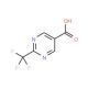2-(Trifluoromethyl)pyrimidine-5-carboxylic acid (CAS 306960-77-0) - chemical structure image