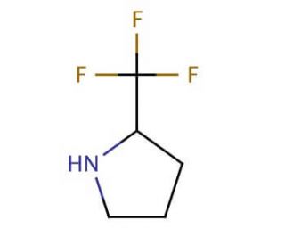 2-(Trifluoromethyl)pyrrolidine (CAS 109074-67-1) - chemical structure image