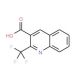 2-(Trifluoromethyl)quinoline-3-carboxylic acid (CAS 587886-26-8) - chemical structure image