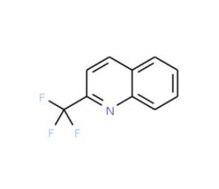 2-(Trifluoromethyl)quinoline (CAS 347-42-2) - chemical structure image