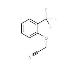 (2-Trifluoromethylphenoxy)acetonitrile (CAS 874804-01-0) - chemical structure image