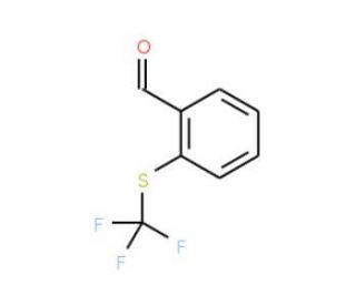 2-(Trifluoromethylthio)benzaldehyde (CAS 57830-48-5) - chemical structure image