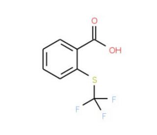 2-(Trifluoromethylthio)benzoic acid - chemical structure image